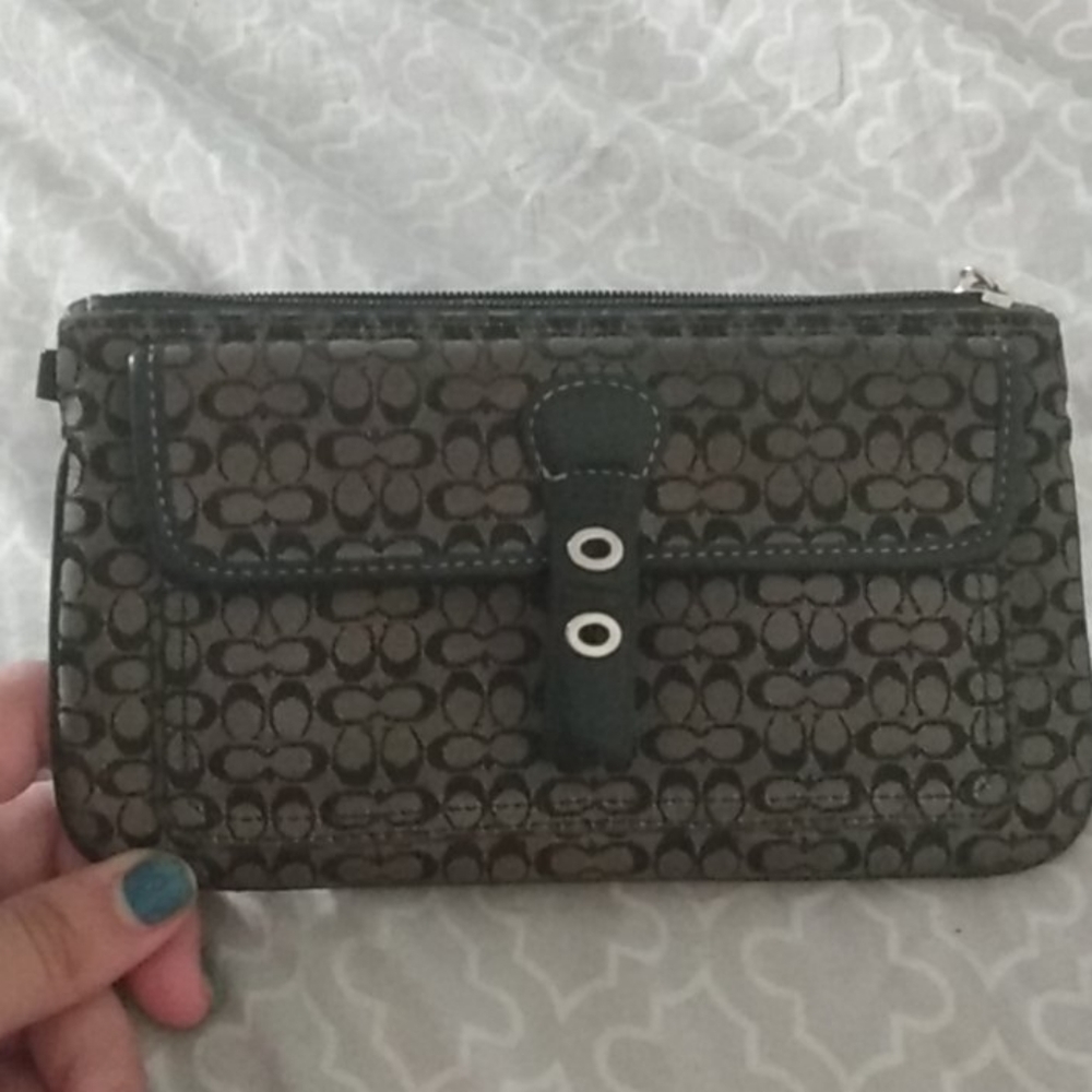 Coach wallet and phone bag